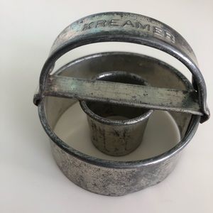 Vintage Kreamer Donut Cookie Cutter Antique Baking Tool Bagels